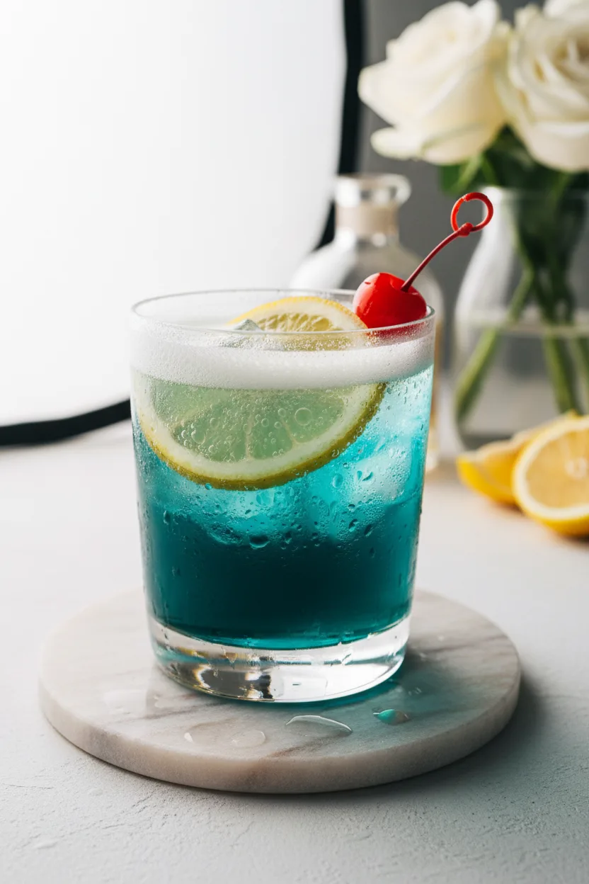 Refreshing Blue Lagoon Mocktail – Perfect Summer Drink