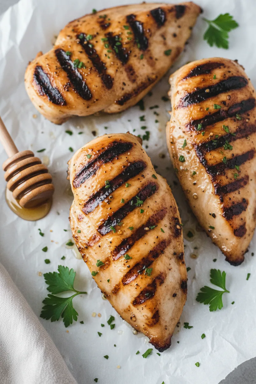 Juicy Honey Mustard Grilled Chicken – Perfectly Cooked & Delicious